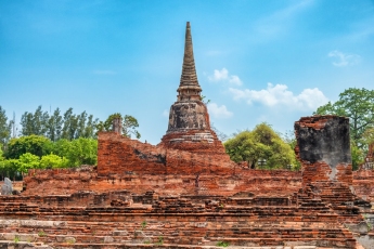 Du Lịch Thái Lan: Bangkok - Ayutthaya - No Shopping - Chợ Nổi Khlong Lat Mayom - 01 Ngày Tự Do