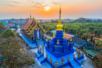 Du Lịch Thái Lan: Chiang Mai - Chiang Rai - Đặc Sản Địa Phương - Khu Bảo Tồn Voi - Thiên Đường Hoa Royal Flora Garden