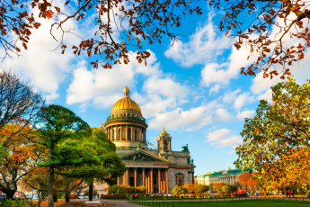 Du Lịch Nga (Mùa Thu): Moscow - Saint Petersburg