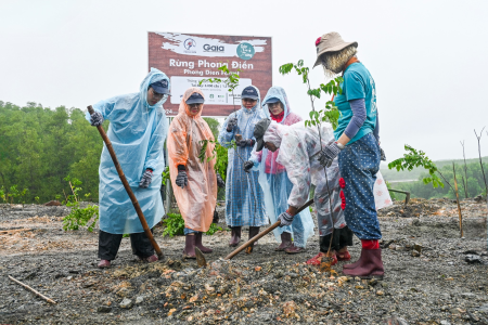 BenThanh Tourist góp sức phủ xanh rừng Phong Điền