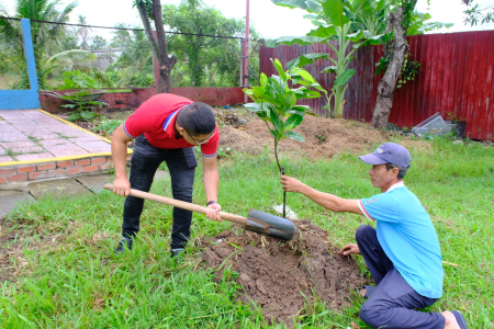 Công trình Thanh Niên “Góp mảng xanh, Xây tương lai”