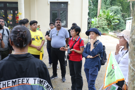 Đoàn học sinh quốc tế tham quan học tập về bảo tồn thiên nhiên tại vườn quốc gia Nam Cát Tiên