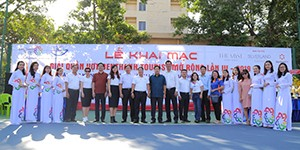 Khai mạc Giải Quần vợt BenThanh Tourist mở rộng lần IV