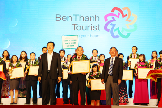 8 năm liên tiếp đạt danh hiệu Top 10 Thương hiệu du lịch hàng đầu TPHCM
