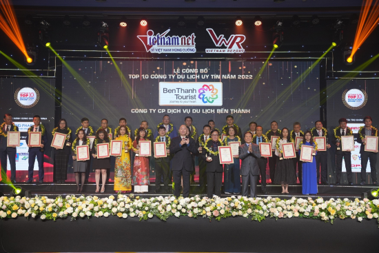 BenThanh Tourist nhận 2 giải thưởng lớn đầu năm 2023