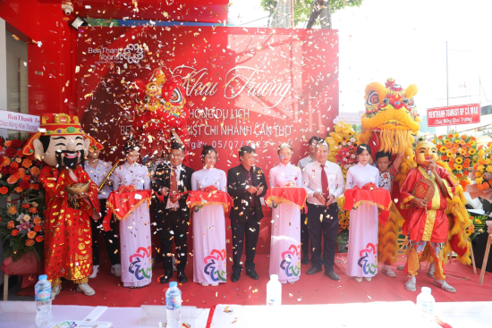 BenThanh Tourist chi nhánh Cần Thơ khai trương văn phòng mới