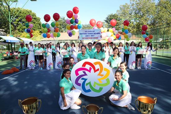 Khai mạc Giải quần vợt BenThanh Tourist mở rộng lần II năm 2017