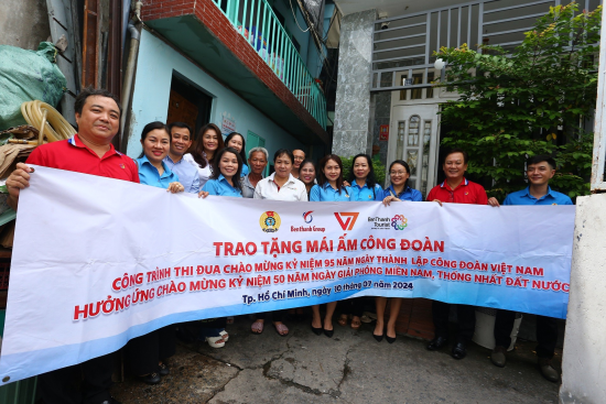 BenThanh Tourist chung tay trao Mái ấm công đoàn