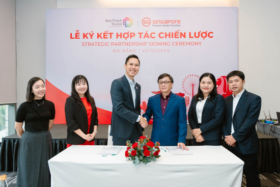 BenThanh Tourist và TCDL Singapore ký kết hợp tác chiến lược