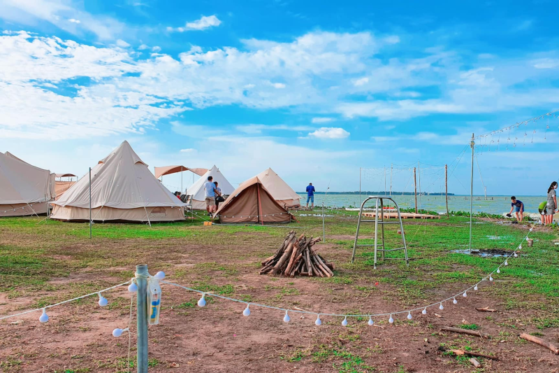 Tour Camping Hồ Dầu Tiếng