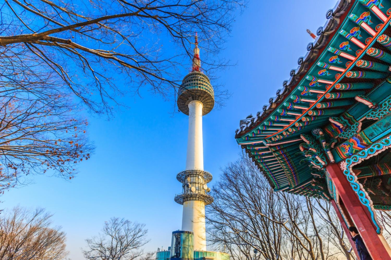 Du Lịch Hàn Quốc: Seoul - Nami - Lotte World - Lotte Aquarium - Tháp Namsan