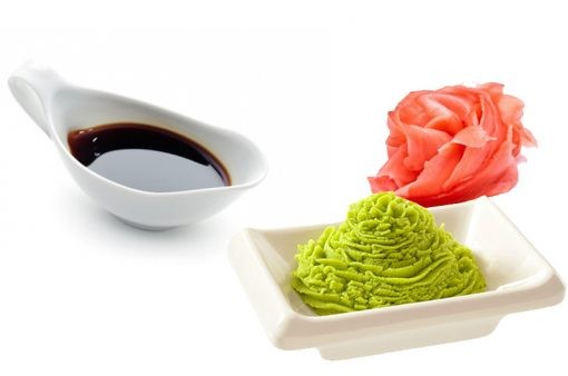 Wasabi và gừng hồng