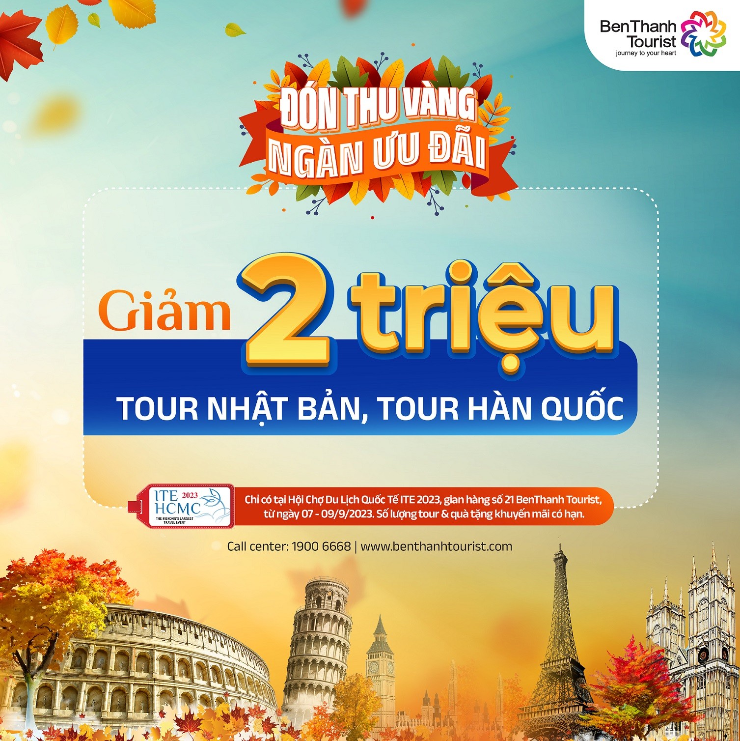 Mạng bán tour du lịch trực tuyến hàng đầu tại Việt Nam | BenThanh Tourist
