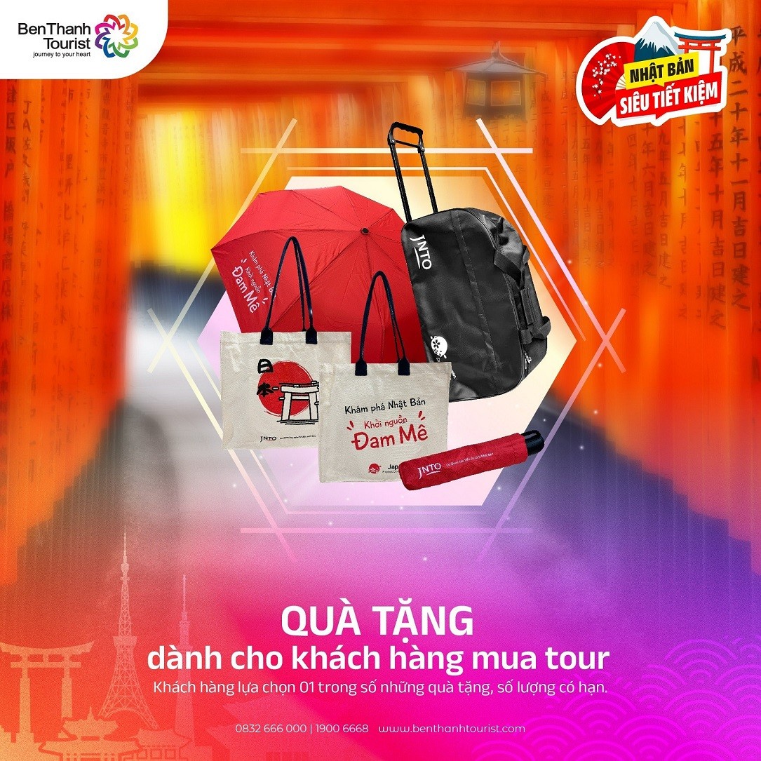Mạng bán tour du lịch trực tuyến hàng đầu tại Việt Nam | BenThanh Tourist