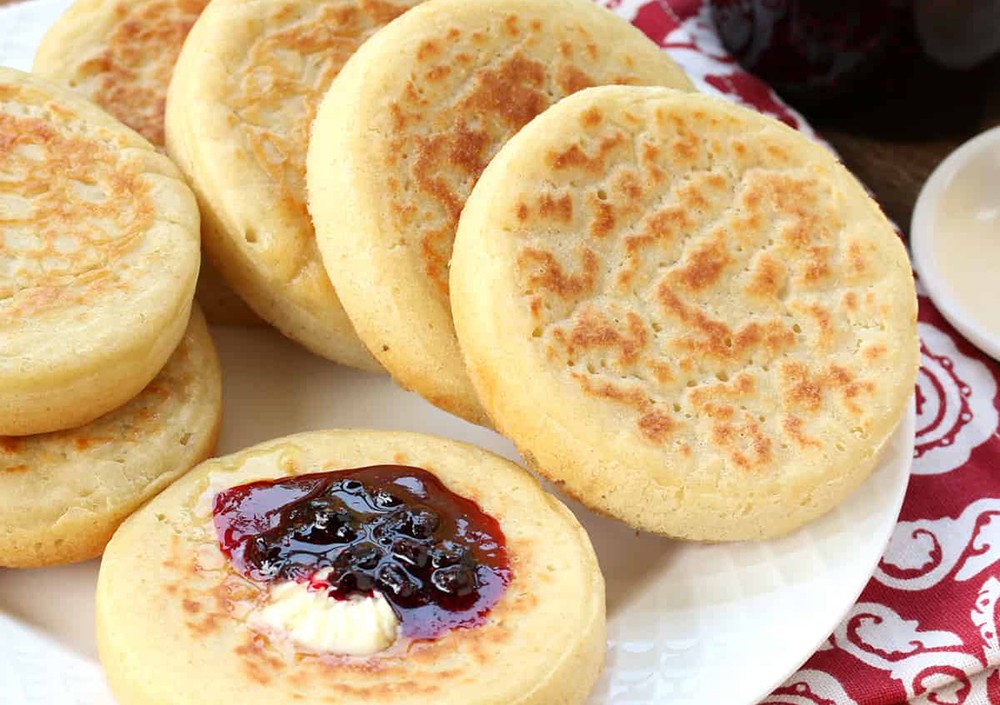 bánh Crumpets